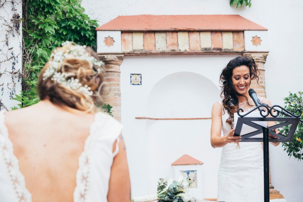 discours de la sœur de la mariée