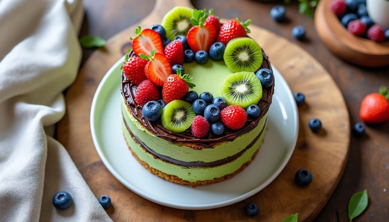 découvrez des astuces créatives pour sublimer votre sponge cake au matcha et épater vos invités. apprenez à utiliser le thé vert en poudre pour créer des décors gourmands et visuellement impressionnants qui apportent une touche d'élégance à vos desserts. idéal pour toutes les occasions, révisez l'art de la décoration pour un effet wow garanti!