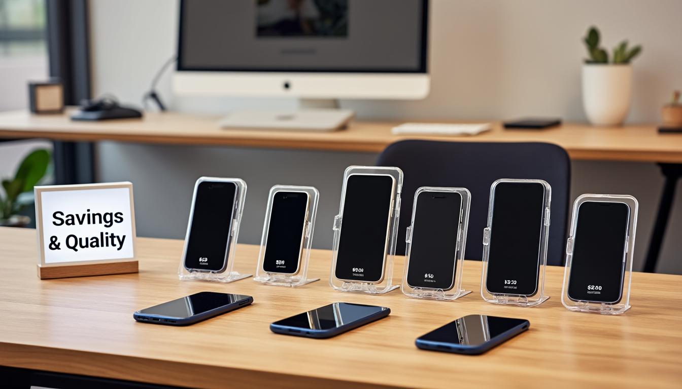découvrez comment un grossiste en téléphone mobile reconditionné peut vous aider à économiser sur vos achats tout en offrant des produits de qualité. apprenez les avantages économiques, la durabilité et la fiabilité de ces appareils reconditionnés, et transformez votre stratégie d'achat dès aujourd'hui.