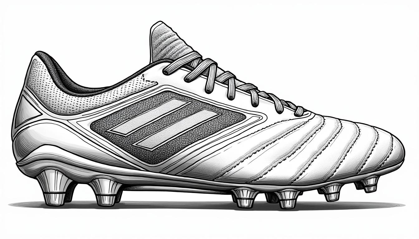 apprenez à dessiner des crampons de football réalistes grâce à des techniques simples et accessibles. suivez notre guide étape par étape pour maîtriser l'art de la représentation des équipements sportifs.