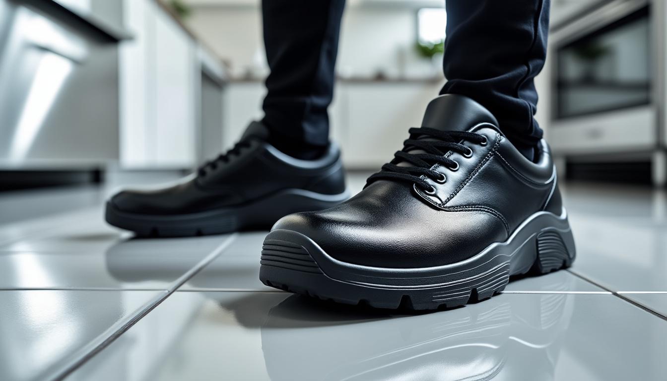 découvrez comment entretenir efficacement vos chaussures de sécurité de cuisine noires s2 src tony pour assurer leur longévité et maintenir un look impeccable. suivez nos conseils pratiques pour préserver la qualité et le confort de vos chaussures tout en garantissant votre sécurité en milieu professionnel.