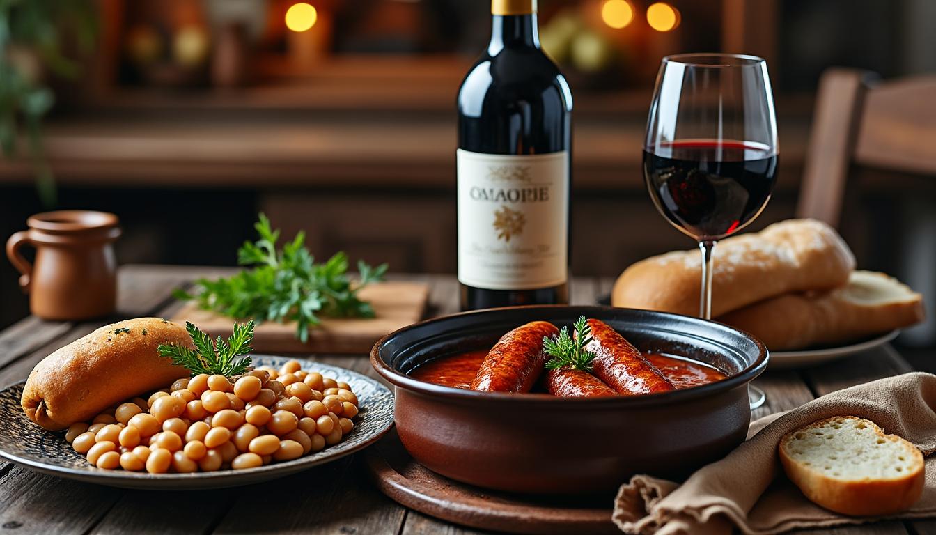 découvrez quel vin servir avec un cassoulet de castelnaudary grâce à notre guide ultime : accords mets-vins, conseils d'experts et suggestions pour sublimer ce plat emblématique du sud-ouest.