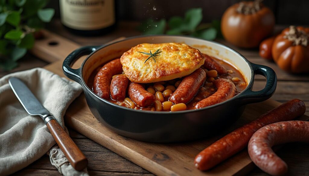 découvrez le cassoulet de castelnaudary, un plat traditionnel du sud-ouest de la france, parfait pour réchauffer vos hivers avec ses saveurs authentiques et généreuses.