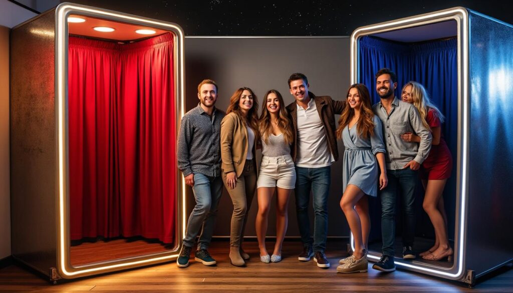 animez votre événement avec un photobooth fun : offrez à vos invités des souvenirs uniques et une ambiance inoubliable pour une soirée réussie !