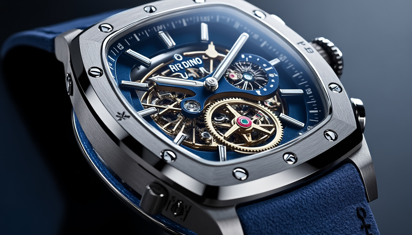 découvrez la richard mille rm 75-01 sapphire : une montre d'exception au design sophistiqué et à un prix incroyable, qui repousse les limites du luxe horloger.