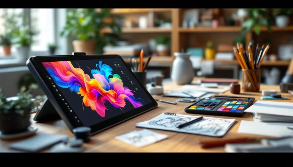 découvrez les avantages des tablettes tactiles pour le dessin, offrant précision, flexibilité et innovation par rapport aux méthodes traditionnelles.