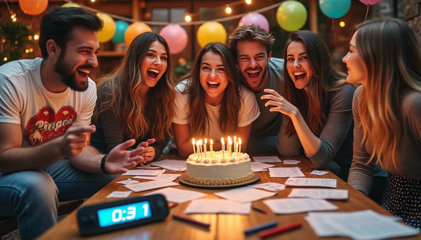 découvrez comment créer des quiz amusants et personnalisés pour rendre un anniversaire inoubliable et divertir tous les invités.
