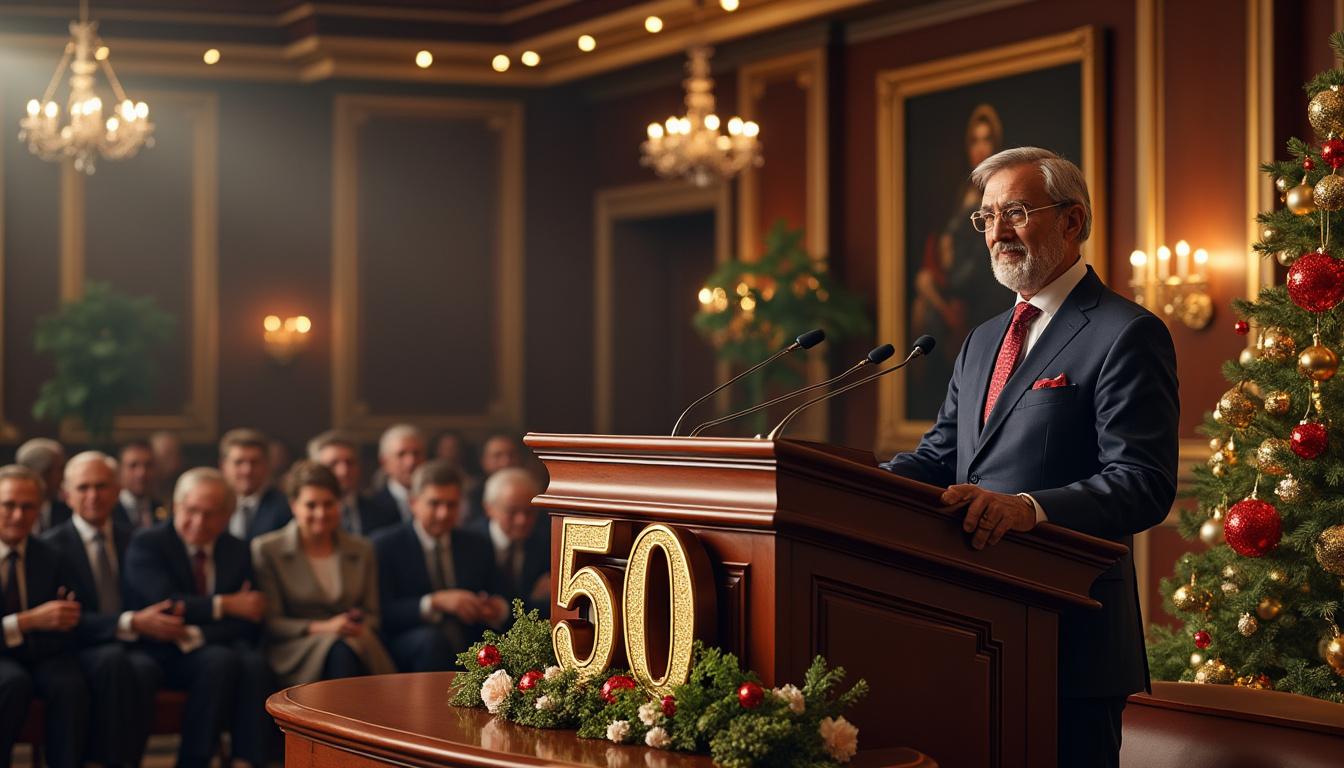 découvrez comment structurer efficacement un discours mémorable pour célébrer les 50 ans, avec des conseils pratiques et des astuces pour captiver votre audience.