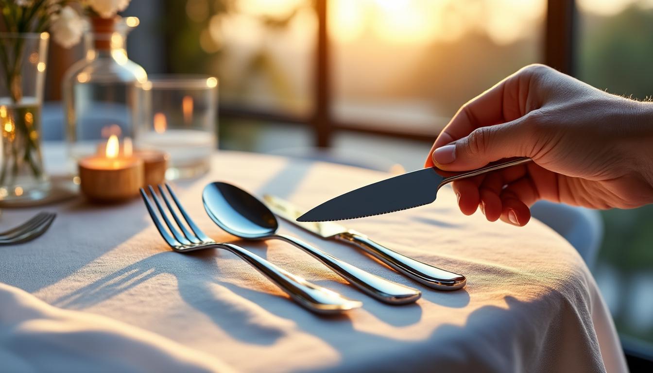 découvrez les astuces essentielles pour bien placer vos couverts en fin de repas et garantir un service impeccable à vos invités.