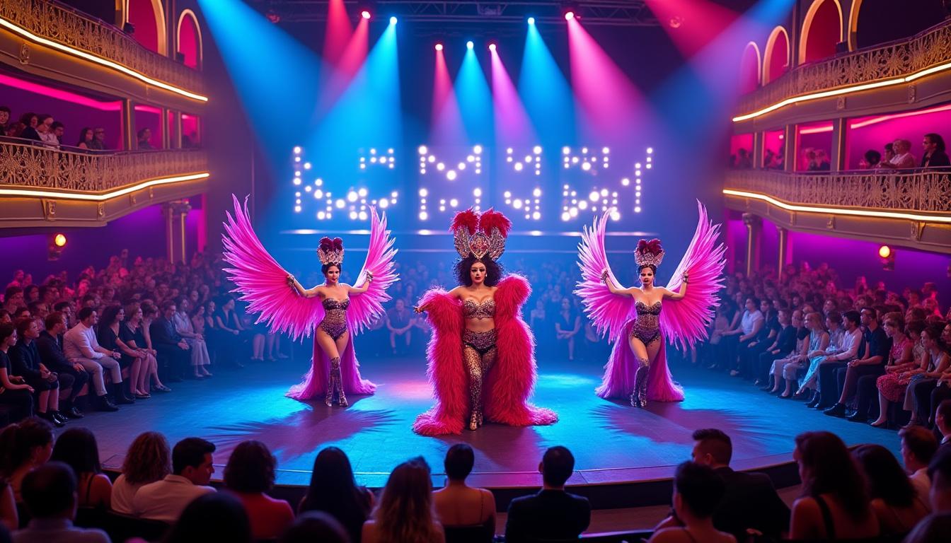 découvrez lío ibiza, le cabaret le plus extravagant d'ibiza, en espagne. plongez dans une expérience unique mêlant spectacles, dîner gourmet et ambiance magique au cœur de l'île.