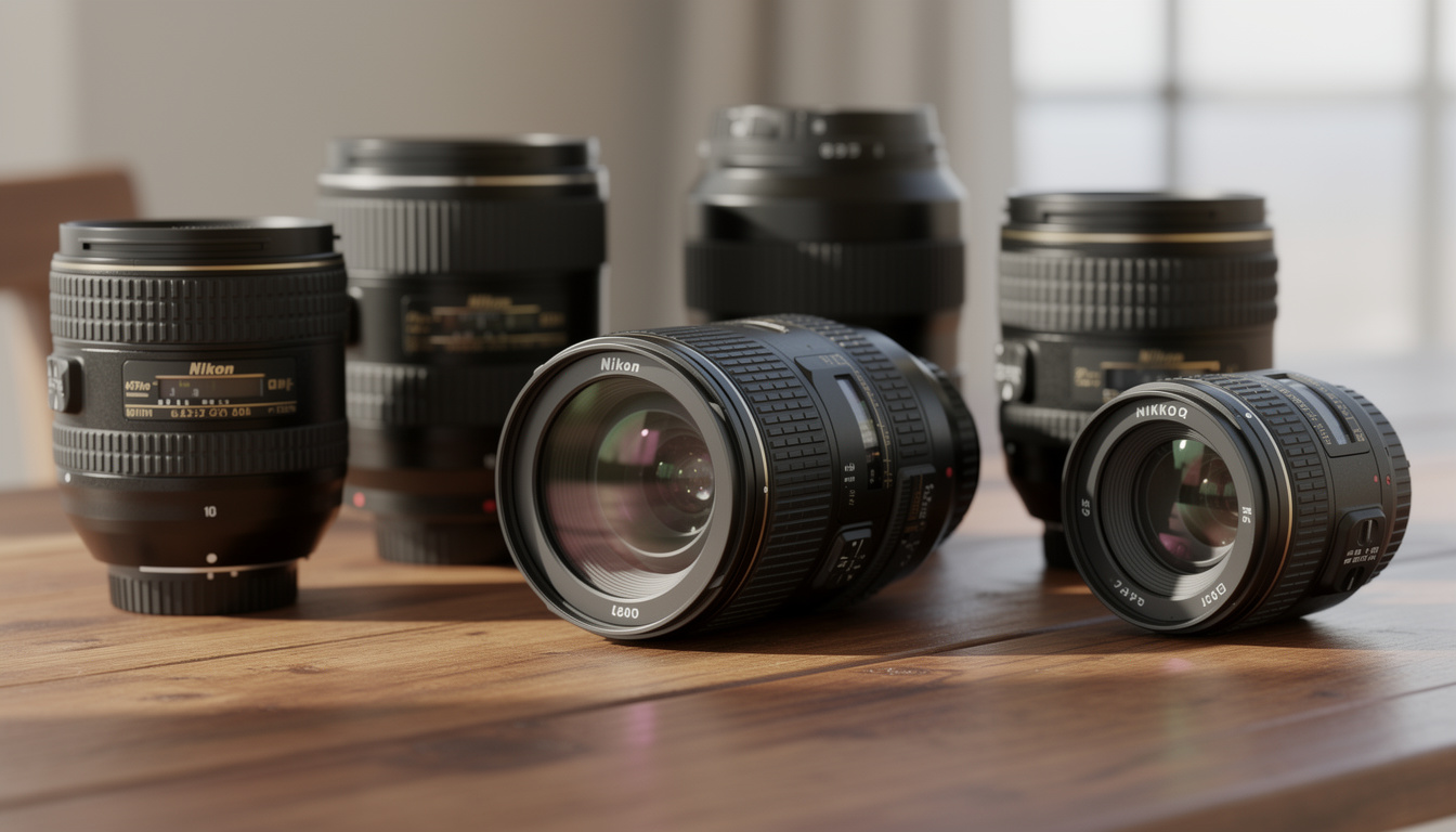 découvrez les objectifs nikon nikkor, essentiels pour capturer des vidéos en haute résolution avec une qualité d'image exceptionnelle et une précision optimale.