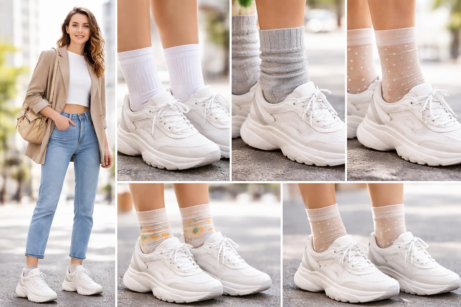 découvrez comment choisir les chaussettes idéales pour accompagner vos sneakers femme et créer un look parfait, alliant style et confort au quotidien.