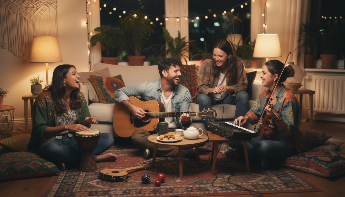 découvrez comment organiser une scène musicale improvisée entre amis et partager des moments inoubliables. nos conseils pour une soirée conviviale et réussie pleine de musique et de bonne humeur.
