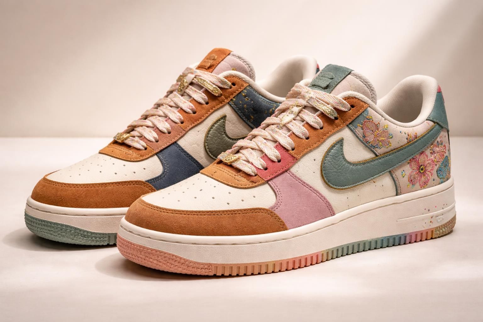découvrez nos custom air force 1, des baskets sur mesure conçues pour exprimer votre style unique et personnalisé. créez des chaussures qui vous ressemblent dès aujourd'hui !