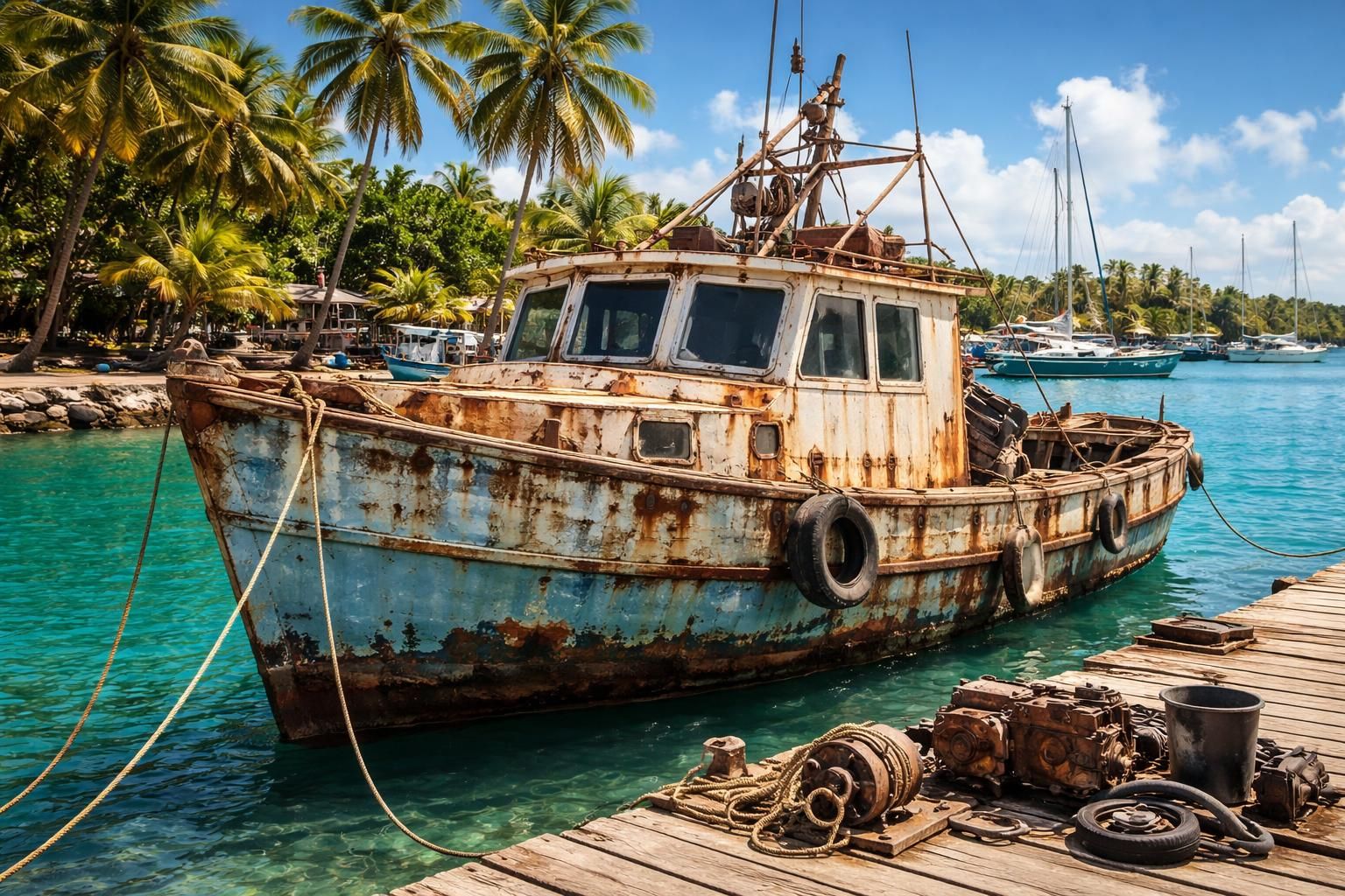 découvrez nos bateaux à vendre en guadeloupe, avec un focus sur la corrosion et la disponibilité des pièces pour un entretien optimal.