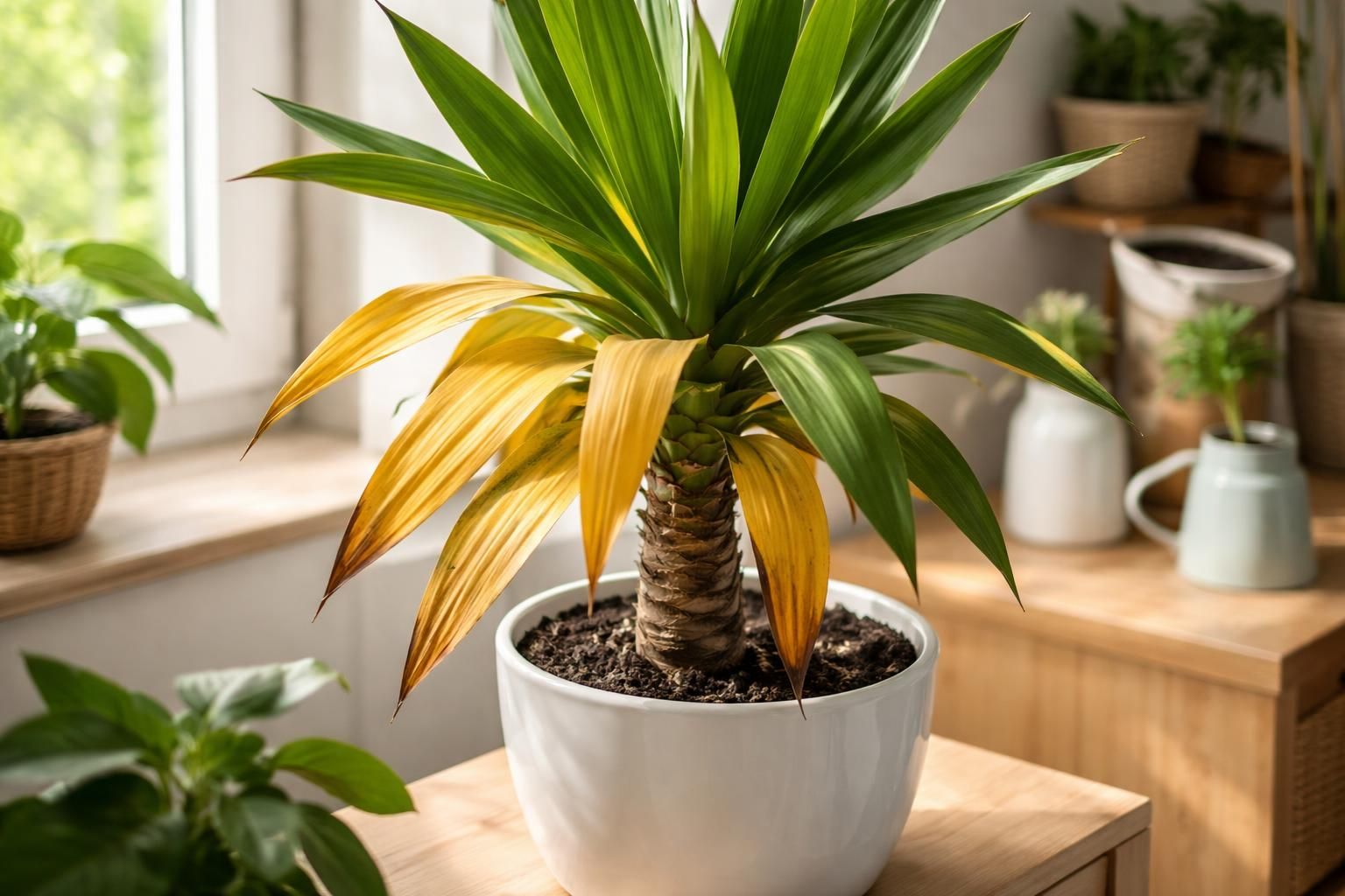 découvrez nos conseils pour soigner votre yucca et traiter efficacement les feuilles jaunes afin de retrouver une plante saine et vigoureuse.