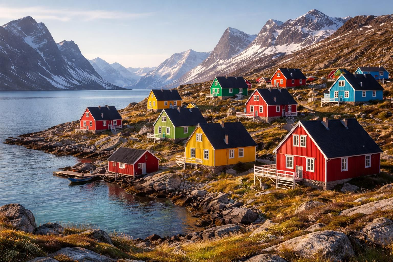 explorez les maisons colorées emblématiques du groenland et découvrez leur histoire, leur charme unique et leur importance culturelle dans ce magnifique pays arctique.