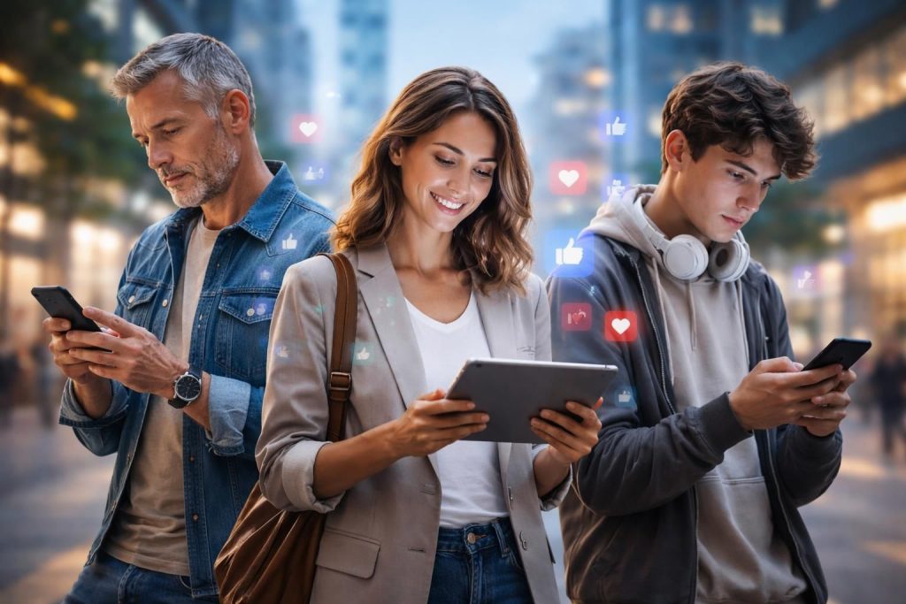découvrez comment les médias sociaux influencent les comportements et les attentes des générations gen x, gen y et millennials à travers une analyse approfondie.