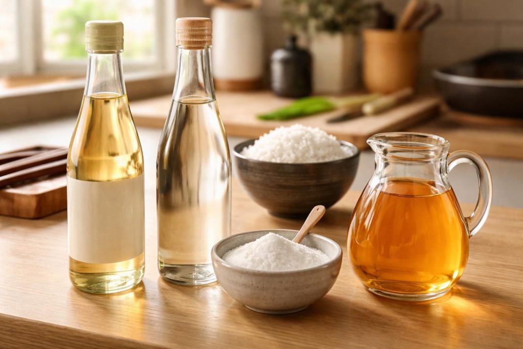 découvrez des alternatives au mirin pour sublimer vos recettes japonaises sans compromettre la saveur traditionnelle.