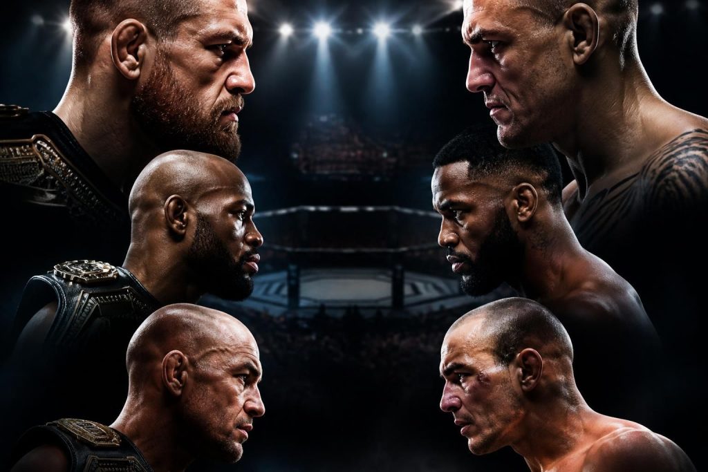 découvrez les rivalités les plus intenses à l'affiche sur la carte de l'ufc et suivez les combats qui font vibrer les fans d'arts martiaux mixtes.