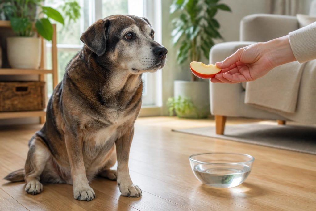 découvrez nos conseils pratiques pour savoir si vous pouvez donner de la pomme à un chien âgé, ses bienfaits et précautions à prendre pour sa santé.